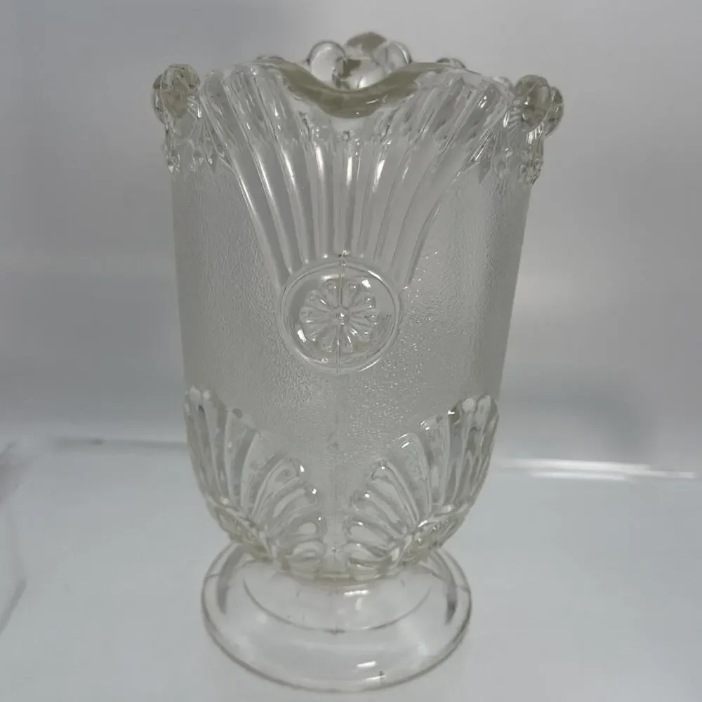 Antique Westmoreland Shell and Jewel (also known as Victor) pitcher. Art Deco ⬇️